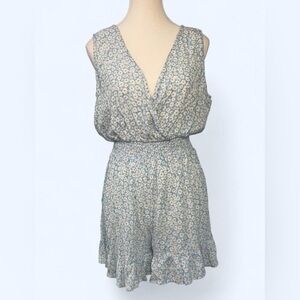 Rewind Blue‎ Floral Romper